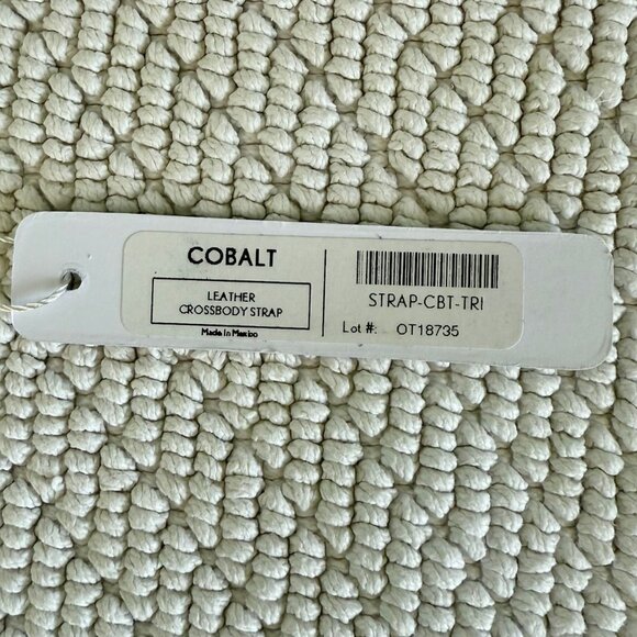 Portland Leather Crossbody Strap - Cobalt Blue - BNWT - Picture 4 of 4